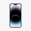 ACS05587 - iPhone 14 Pro Case Ultra Hybrid (MagFit) in frost clear showing the front