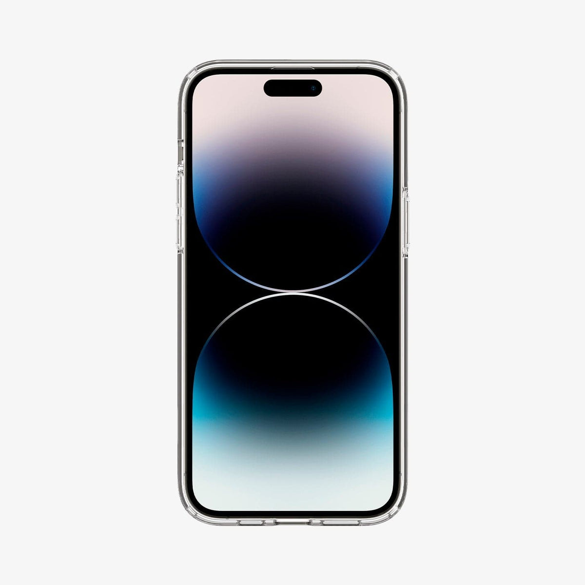 ACS05583 - iPhone 14 Pro Max Case Ultra Hybrid (MagFit) in frost clear showing the front