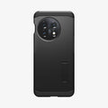 ACS05800 - OnePlus 11 Series Tough Armor Case in Black showing the  back
